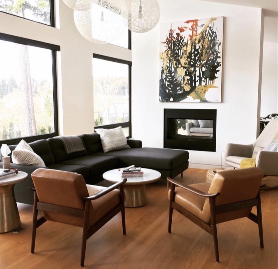 abstract-art canadian-artist emerging-artist neutral modern interior-decor interior-design vancouver-island