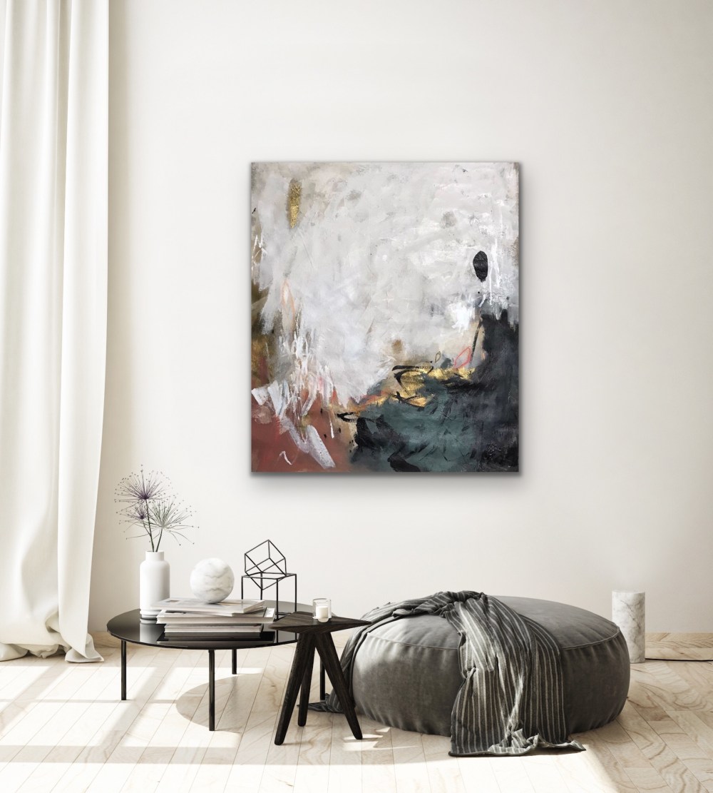 emerging-artist canadian-art original-art abstract-art painting vancouver-island interior-decor interior-design acrylic